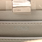 Stingray Shiny Nappa Petite Peekaboo I SEE U Satchel Beige