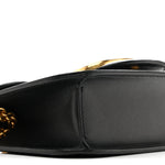 Calfskin Vlogo Small Loco Shoulder Bag Black