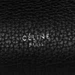 Supple Grained Calfskin Small Big Bag Black