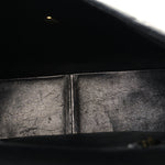 Caviar Jumbo Single Flap Black