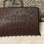 GG Supreme Monogram Neo Vintage Web Belt Bag Brown