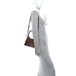 Smooth Calfskin Le Chiquito Moyen Dark Brown