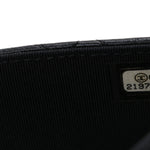 Aged Calfskin Quilted Lucky Charms 2.55 Reissue Wallet On Chain WOC Black