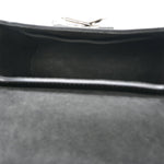 Epi Monogram Spaceship Embossed Twist Shoulder Bag PM Black