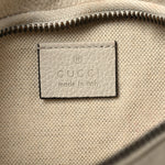Grained Calfskin Small Logo Belt Bag White