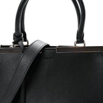 Vitello Dolce Shiny Nappa Petite 3Jours Tote Black