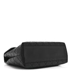 Caviar Quilted Jumbo Kelly Flap Black