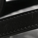 Coated Canvas La Greca Signature  Black Gray