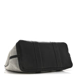 Toile Negonda Garden Party 36 MM Tote Black Ecru