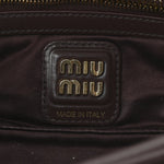 Nappa Small Beau Top Handle Bag Briarwood