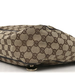 Monogram Small Gold D Ring Tote Brown