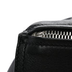 Sugar Goatskin Velvet Logo Small Pandora Black