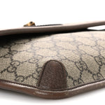 GG Supreme Monogram Neo Vintage Web Belt Bag Brown
