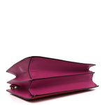 Calfskin Small Top Handle Bag Hibiscus Red New Rosette
