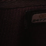 Lambskin Quilted Passport Holder Black