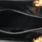 Patent Cannage Large Lady Dior Black
