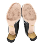 Vernice Crystal Pearl Embellished Mary Jane Pumps  36 Black