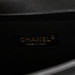 Caviar Quilted New Medium Boy Flap Black