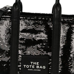 Sequin Small The Tote Bag Black