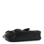 Calfskin Matelasse Mini GG Marmont Shoulder Bag Black