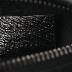 GG Monogram Double Pocket Belt Bag Black