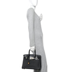 Togo Matte Alligator Birkin Touch 30 Black