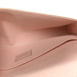 Damier Azur Pochette Felicie Chain Wallet Rose Ballerine