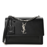 Calfskin Medium Monogram Sunset Black