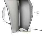 Metallic Chevre Chamkilight Mini Kelly Sellier 20 Argent