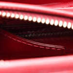 Patent Cannage Medium Lady Dior Red