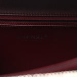 Metallic Caviar Quilted Medium CC Filigree Vanity Case Silver