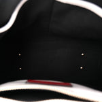 Lambskin Be My VLTN Print Candystud Top Handle Bag White Red Black