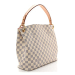 Damier Azur Graceful PM Rose Ballerine