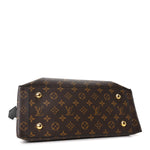 Monogram Flower Tote Black