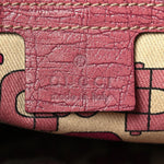 Monogram Web Jolicoeur Charms Messenger Pink Ebony