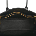 Smooth Calfskin Mini Bel Air Carry All Bag Black