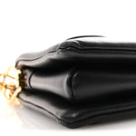 Lambskin Embossed Monogram Coussin PM Black