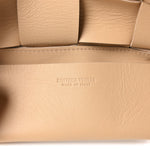 Nappa Maxi Intreccio The Belt Cassette Bag Almond