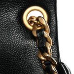 Caviar Quilted Small Fashion Therapy Flap Bag Black