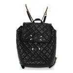 Caviar Quilted Small Filigree Backpack Black