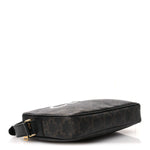Triomphe Canvas Medium Messenger Bag Black