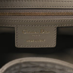 Calfskin Macrocannage Medium D-Motion Bag Clay Green