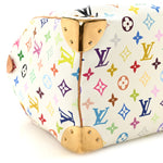 Monogram Multicolor Speedy 30 White