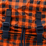 Nylon Damier Masai Adventure Practical Backpack Orange