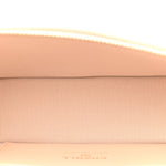 Caviar Quilted Top Handle Slim Vanity With Chain Beige