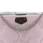Econyl Monogram Pillow Maxi Multi Pochette Accessories Silver Pale Pink
