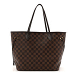 Damier Ebene Neo Neverfull MM Rose Ballerine