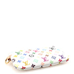 LV X TM Monogram Multicolor Phone Holder White