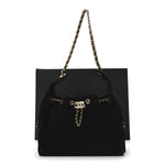 Suede Quilted Small Chanel 25 Handbag Black