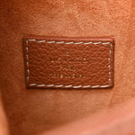 Grained Calfskin Low Key Hobo PM Cognac